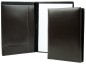 Preview: Schreibmappe DIN A4, incl. Memoblock CAMBRIDGE Top Grain Rindleder dunkelbraun